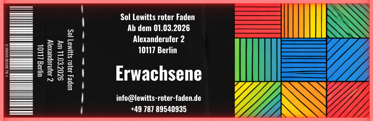 Erwachsenes Ticket